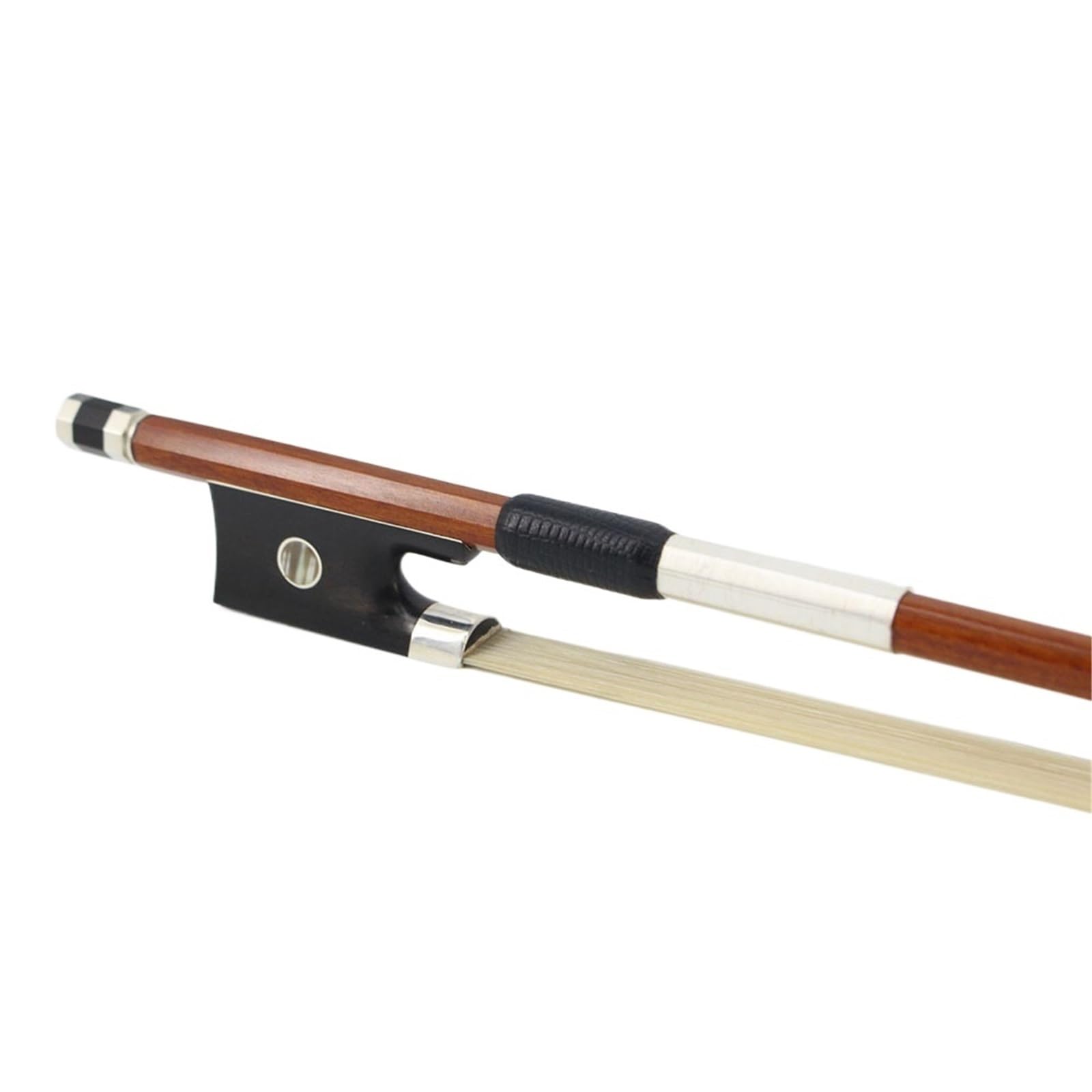 Archet De Violon Pour Pratique Archet De Violon En Argent Et Bois Du Brésil Taille Standard Accessoires Pour Instruments À Cordes | Archet de violon(1/2)