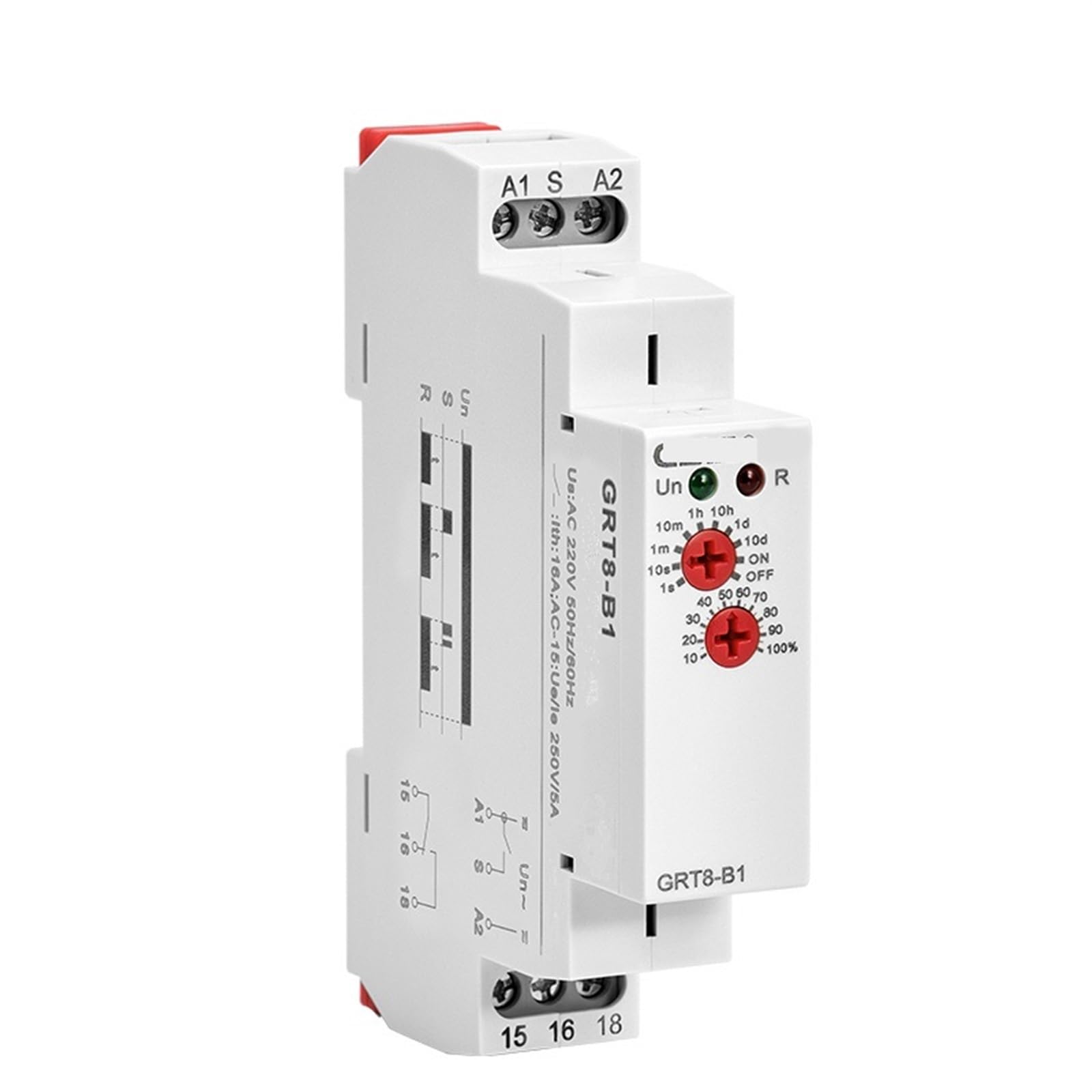 GRT8-B 16A AC230V AC230V lub AC/DC12-240V CE CB zatwierdzony 1 szt. (GRT8-Bt ACDC12-240V)