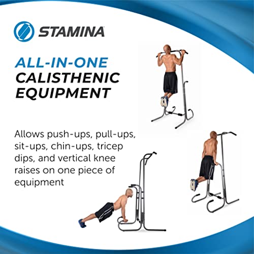 Home Workout Dip Bar Pull Up Station - 250 lbs Capacity
