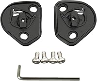 Vista 1 de BSTOP Pista GPRR Kit de pivote de repuesto para AGV Pista GPR, CORSA R placa base accesorios casco