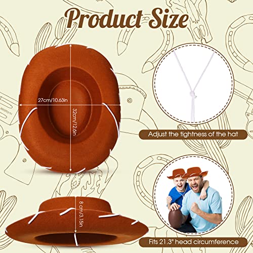 Coume COUME-COWBOY-45 20 Pcs Children'S Cowboy Hats Kids Party Cowboy Felt Hats Cowgirl Hats thumb #2