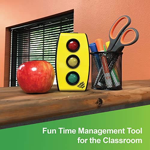 BeeZee Kids Stoplight Golight Traffic Light for Kids Visual Timer with Audio Cues Stop Light