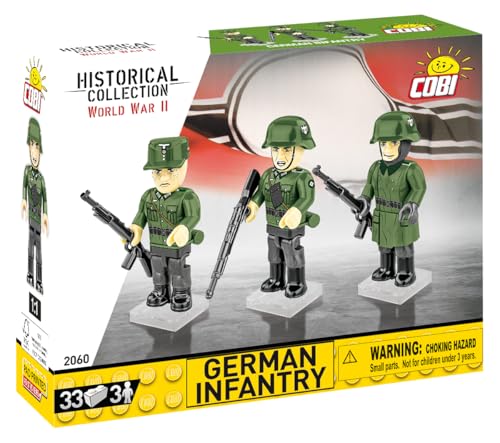 COBI Historical Collection 2060 Deutsche Infanterie 3 Stück 2060