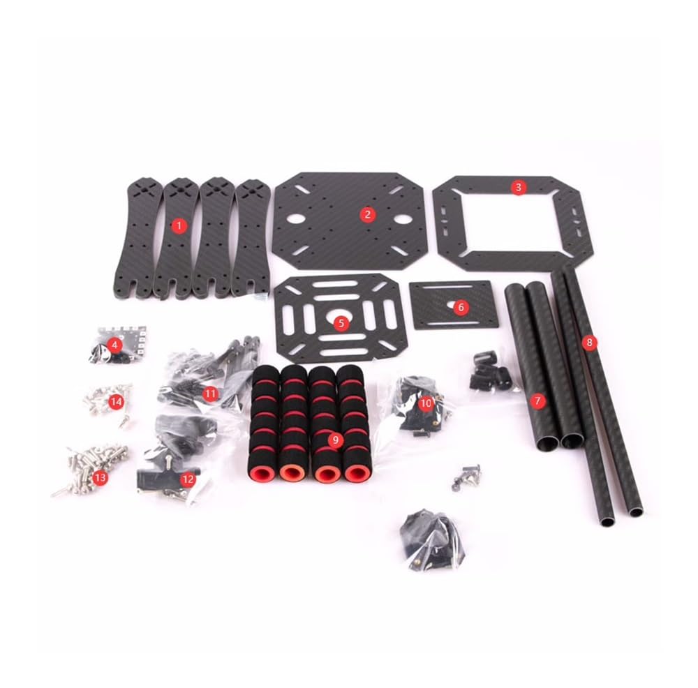 Kit di riparazione del telaio multirotore 380/350/330 for drone da 8-10 pollici(2)
