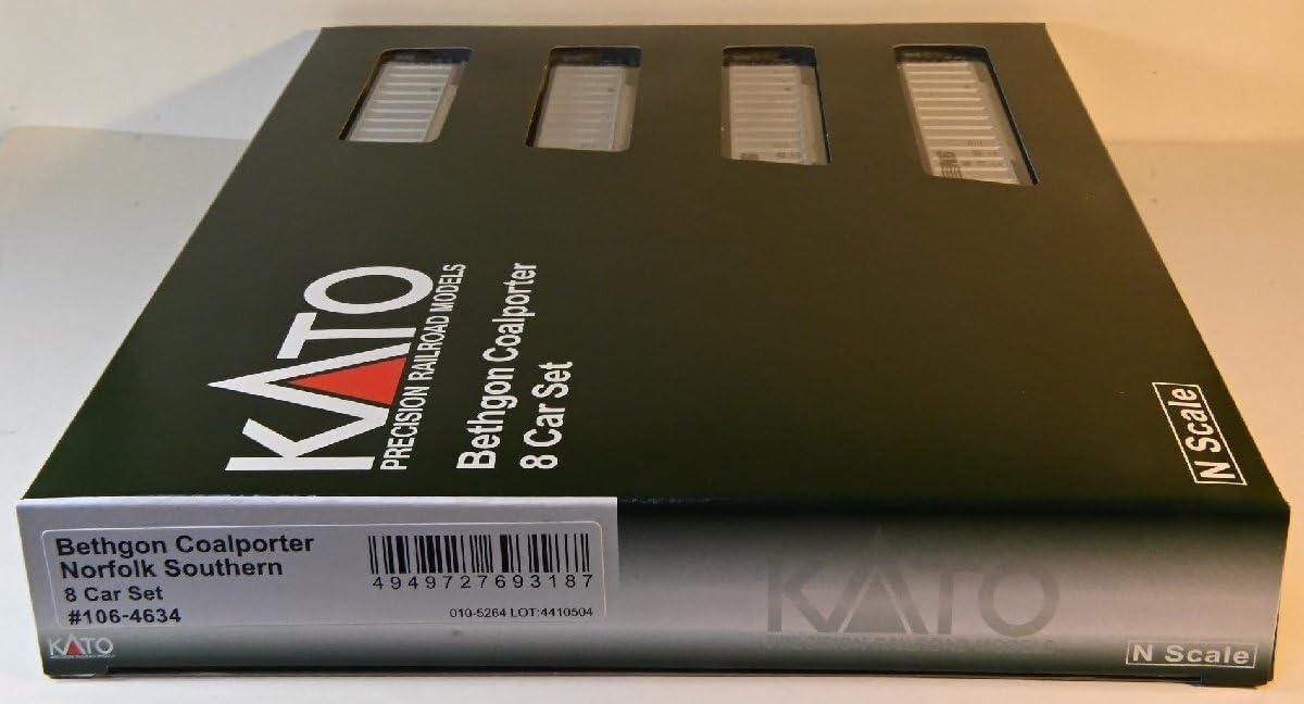 KATO ♯106-4606 BethGon 貨車セット 8両セット！ ホビセンカトー BethGon Coalporter Burlington Northon 8 Car Set