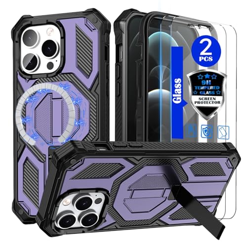 Coque pour iPhone 12 anti-choc et robuste avec support Magsafe