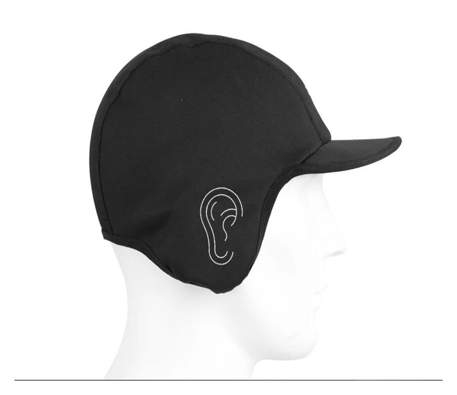 Montagne Moto Masque Facial Respirant Couvre-chef d'équitation de moto hiver coupe-vent polaire casquette de cyclisme course patinage ski moto équitation tête chapeau femme vtt vélo bandana de cyclism