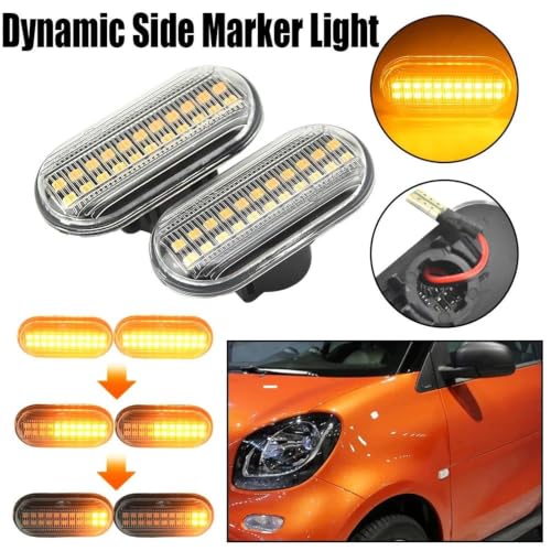 Feux intermittents auto LED dynamique Mercedes Benz Smart Fortwo 453 - 7