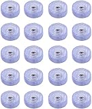 El paquete incluye: 20 almohadillas para pies con tornillo de montaje.