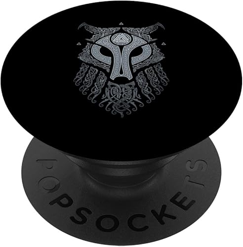 VIKING CELTIC FENRIR - WOLF OF ODIN VIKING PopSockets intercambiables PopGrip
