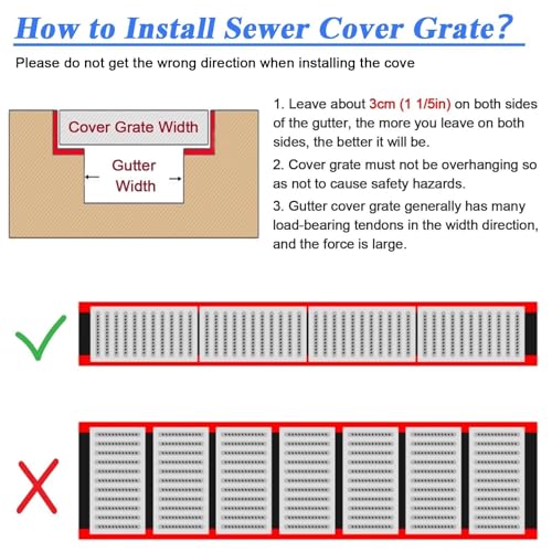 Grille de caniveau durable en acier inoxydable pour sol extérieur - 8