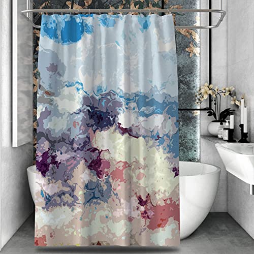 Rideau de douche polyester KnSam contre les éclaboussures d'eau - 5