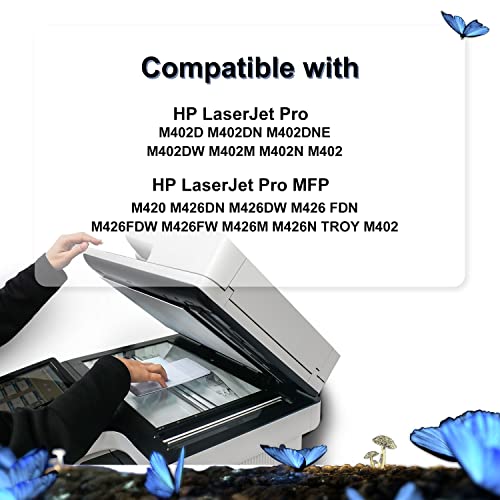 LOSMANN Compatible Toner Cartridge Replacement for HP 26X 26A CF226X CF226A for HP LaserJet Pro M402 M402dn M402n MFP M426dw M426fdw M426fdn M426 M402dw M402d (1 Black) - Image 2