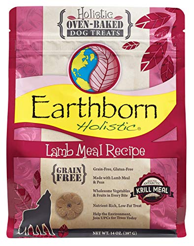 Earthborn Holistic Lamb Meal Recipe Holistic Oven-baked Dog Treats (Lamb)