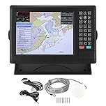 Class B GPS Chartplotter with 10.4" LCD Display Ship Navigation Preloaded XINUO‑MAP and C‑Mapav Support TF Card Storage Regularly Update the Map