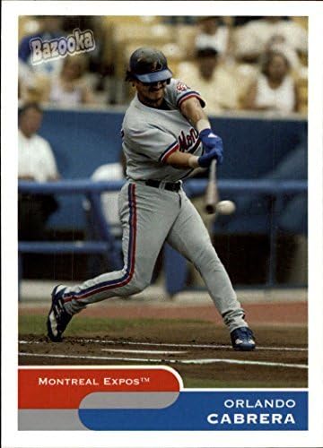2004 Topps Bazooka #33 Orlando Cabrera MLB Baseball Trading Card