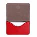 UBAYMAX Leather Business Card Holder for Men Women, Business Name Card Case Credit Card Holder Slim Card Wallet Carrier Leather Card Pocket Card Holder with Magnetic Shut Red