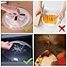 Magnetic Microwave Splatter Cover,EZONTEQ Microwave Plate Guard Lid With Steam Vent 11.8 Inch