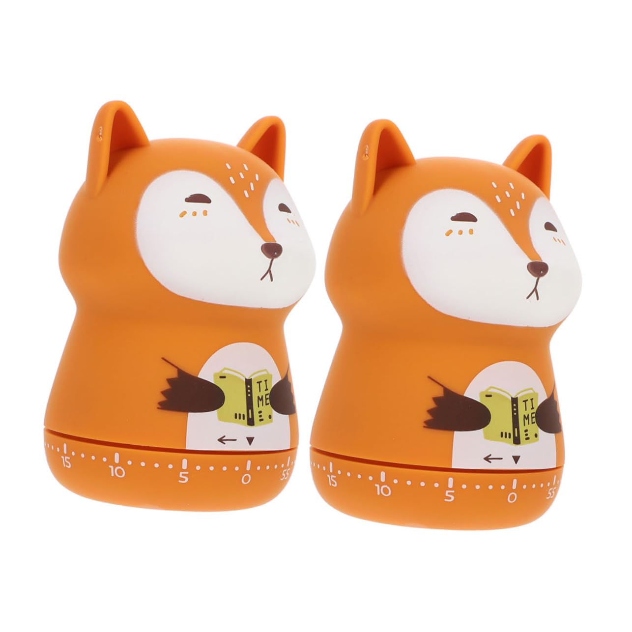 Temporizador Mecánico de Cocina Forma de Animal, 2 Piezas Abs