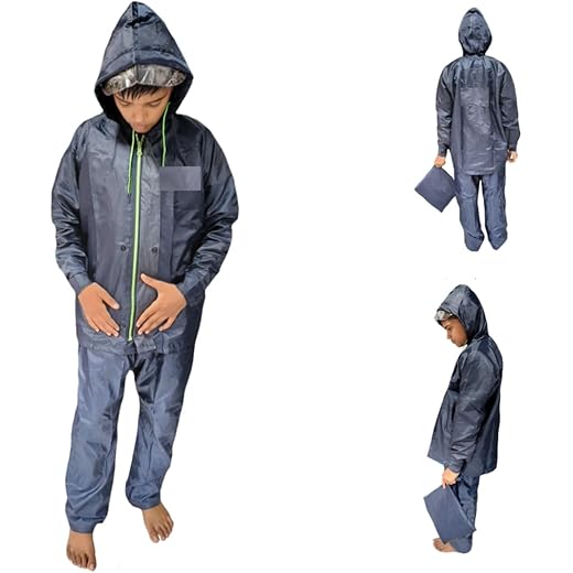 Childrens Waterproof Raincoat & Pant Set