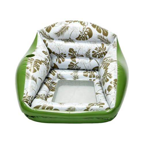 Chaise lounge flottante de piscine idéale pour vos fêtes estivales et le camping en rivière