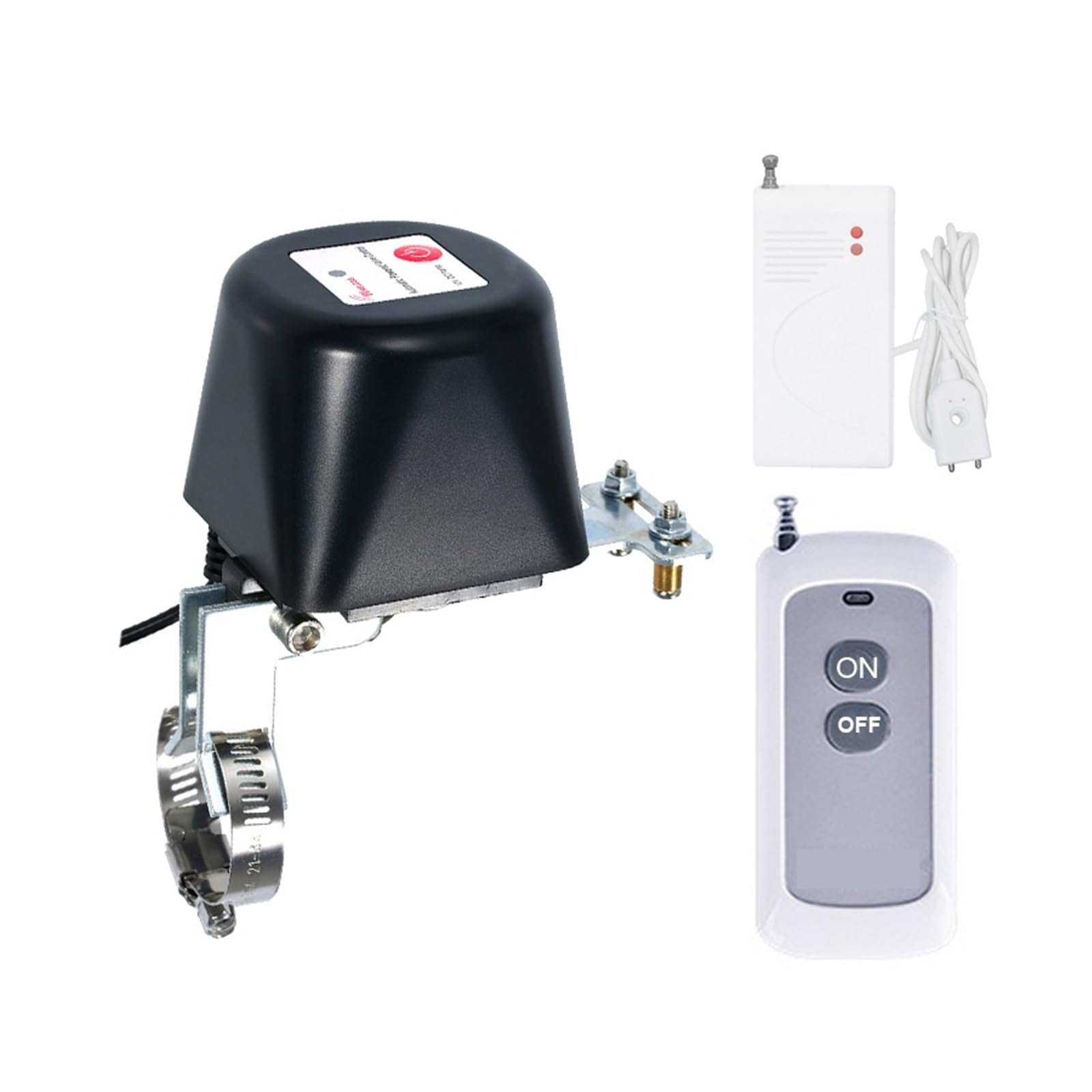 Detector Automatic Valve Controler 433mhz Water Wireless Remote Control Manipulator Water Conservation(Adjustable bracket)