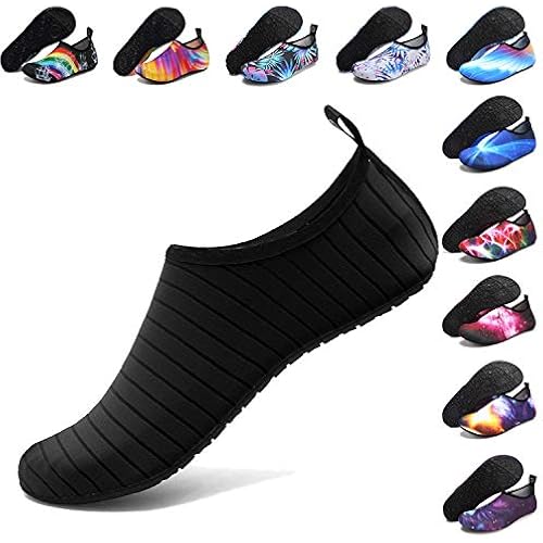 Water Shoes for Women Men Quick-Dry Barefoot Aqua Socks Swim Beach | From pool days to river trails, these easy-pack shoes are ready for yoga, camping, hiking and everyday outdoor adventures.