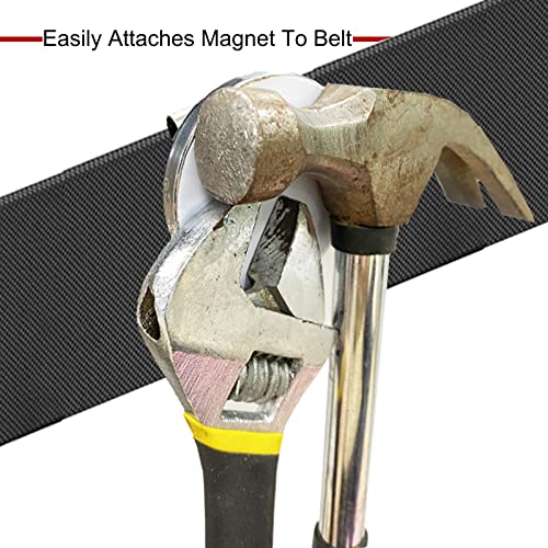 Aomag Super Strong Neodymium Magnets Belt Clip 100 Lbs Magnetic Waist Tool Holder 2" In Dia #TOP5