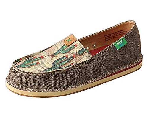 Twisted X Women's Handcrafted Flat Eco-Friendly Casual Slip-On Loafers