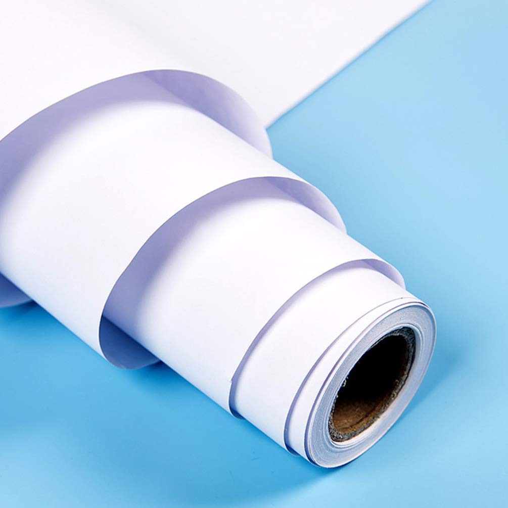 TOYANDONA 1pcs poster paper White Paper Roll, 196x17.7 inch Drawing Paper Roll Kids Craft Paper Roll for Drawing, Painting or easel paper Art art paper