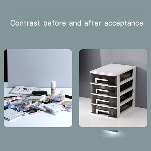 Miniatura 7 de BESPORTBLE Gabinetes de aula pequeños - Unidad multifunción Dormitorio Escritorio grande Cinco - Caja transparente a prueba de polvo para baño