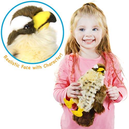 Viahart Percival The Peregrine Falcon - 9 Inch Stuffed Animal Plush - By Tiger Tale Toys #TOP1