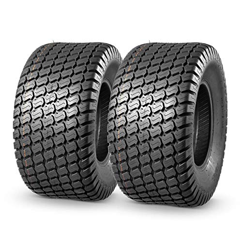 Set of 2 MaxAuto 26×1212 26x12x12 Turf Tires for Lawn & Garden Mower,4