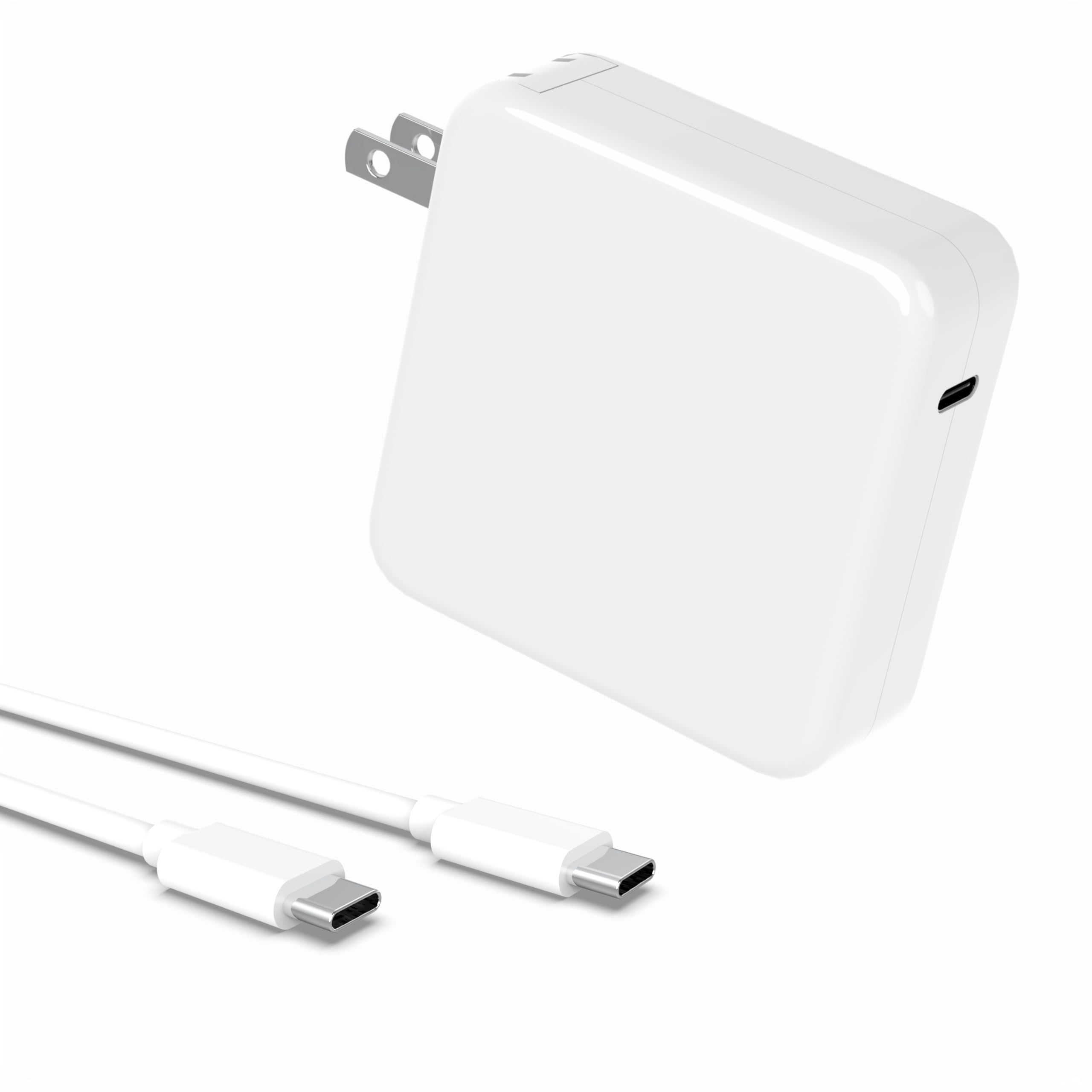 Mac Book Pro Charger-100W USB C Charger Fast Charging for MacBook/MacBook Air 16 15 14 13 Inch,iPad and All Type C Device,Travel Computer Power Adapter Cord with 5A Charger Cable