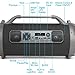 WOOZIK Rockit Pro Bluetooth Speaker, Indoor Outdoor Wireless Boombox with FM Radio, and Micro SD Card, USB, MIC, and Aux 3.5mm Support, Microphone for Karaoke Machine, Party, LED Lights and Subwoofer