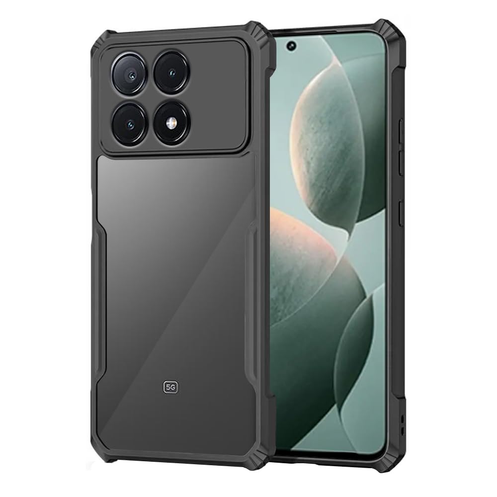 Amazon Brand- Solimo Basic Case for Poco X6 Pro 5G (Thermoplastic Polyurethane_Black) (B0CR1M63S3) Amazon Price History, Amazon Price Tracker