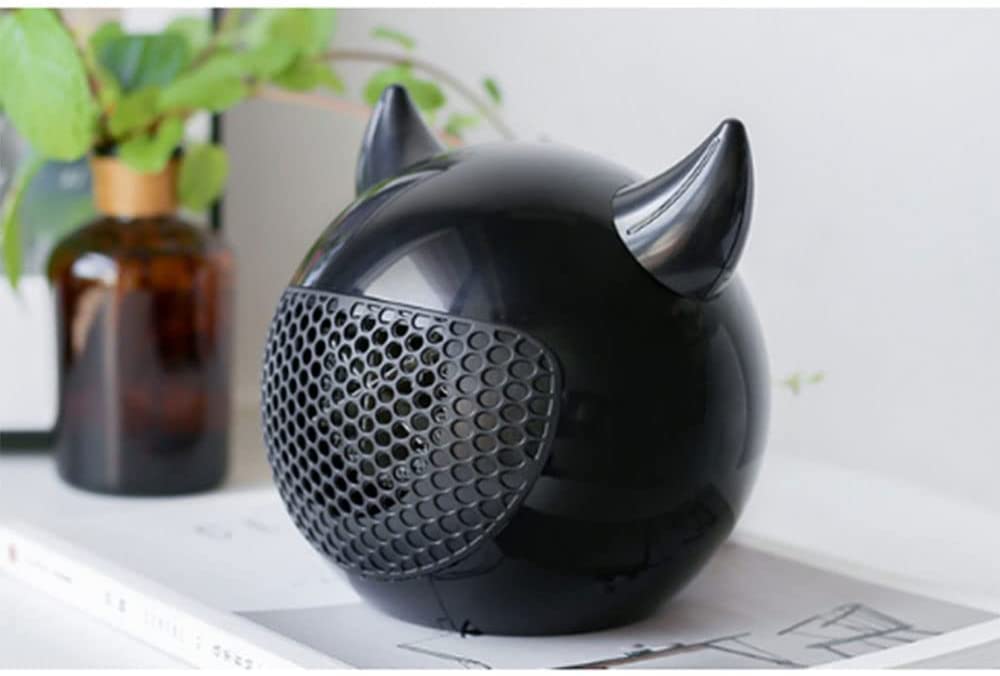 Jjshueryg Small Ceramic Space Heaters 220V Portable Office Fan Heater Mini Electric  Heater Cute Demon Home Heater Fan Air Warmer Silent Home Office :  Amazon.co.uk: Home u0026 Kitchen
