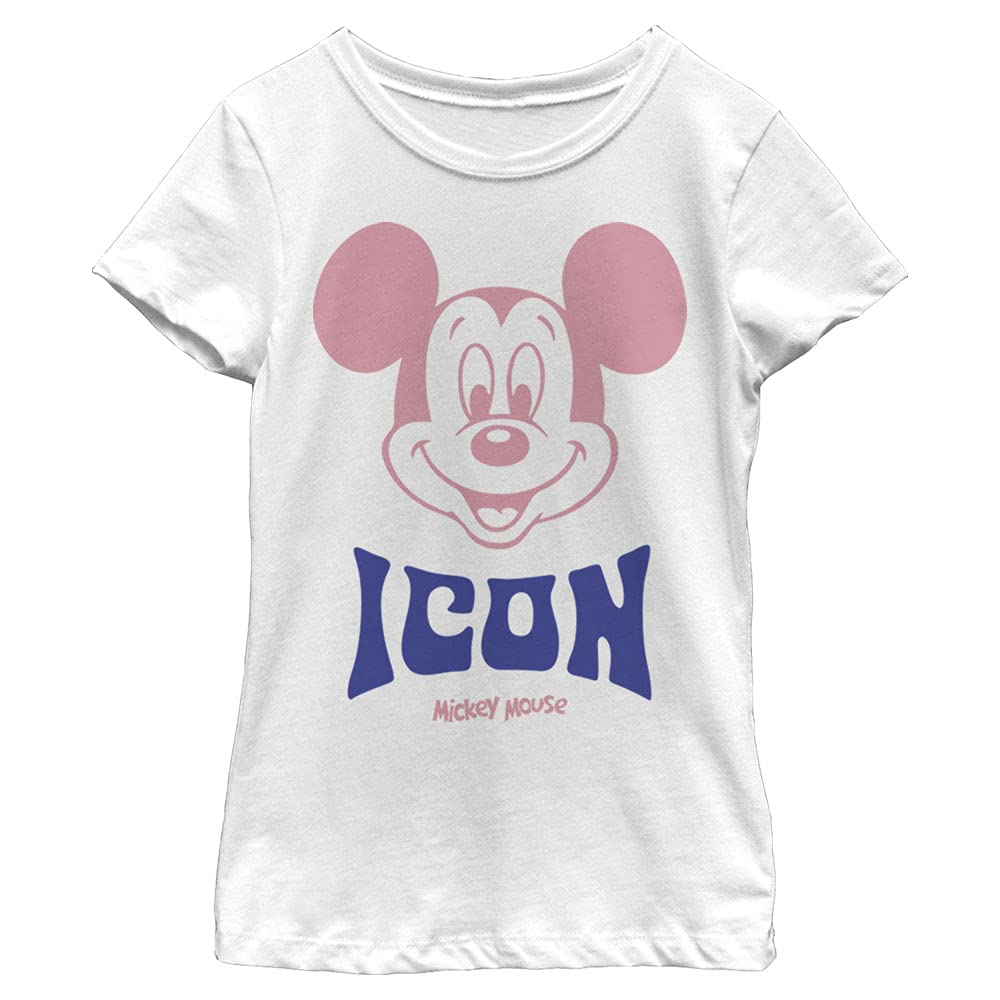 Disney Koszulka Dziewczynki Ikona Mickey