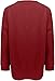 Women's Crew Neck Waffle Textured Pullover Tops Button Up Long Sleeve Henley Shirts Dressy Casual Fashion Blouses (Red,Medium)