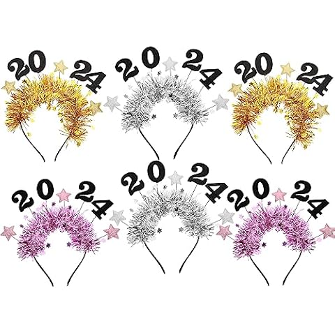 LUOZZY Glitter Star Headband for 2024 Cover
