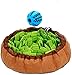 Meilo Perro olfatea la Alfombra.Juguetes interactivos para Perros, Dog Puzzle Toys, Almohadilla para olfatear Mascotas(Una Pelota Extra) (Green)