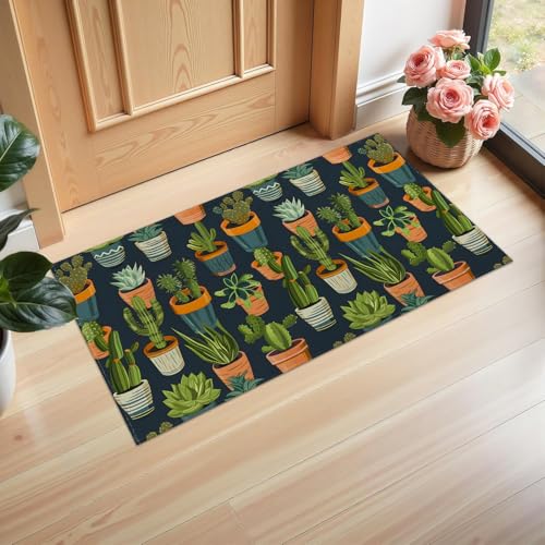 Ti Caldi Cactus & �����A�� �����h�A�}�b�g�A29.5×17�C���` �X�^�C���b�V���Ȕ��A�� �E�F���J���s�D�z ����/�L�b�`��/�Q���p�h�A�}�b�g�A�z�[���f�R���[�V�����p����~�ߕs�D�z�t���A�}�b�g �M�t�g