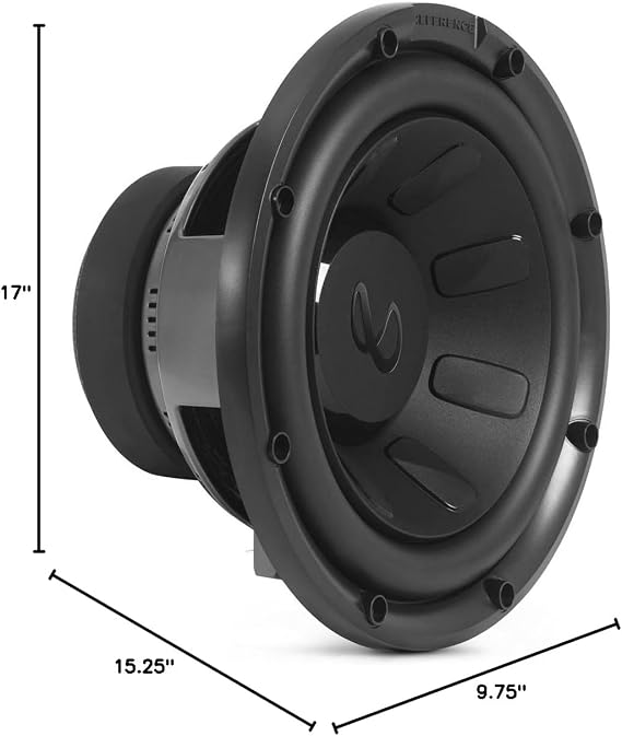 Infinity REFERENCE-1070AM Reference 10 Inch Subwoofer with SSI (Selectable Smart Impedance)