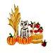 Spille da donna Spille Giorno del Ringraziamento Zucca Gatto Torta di mele Spilla Animale carino Pin Cestino Prezzo Moda Cappotto Accessori Buon regalo
