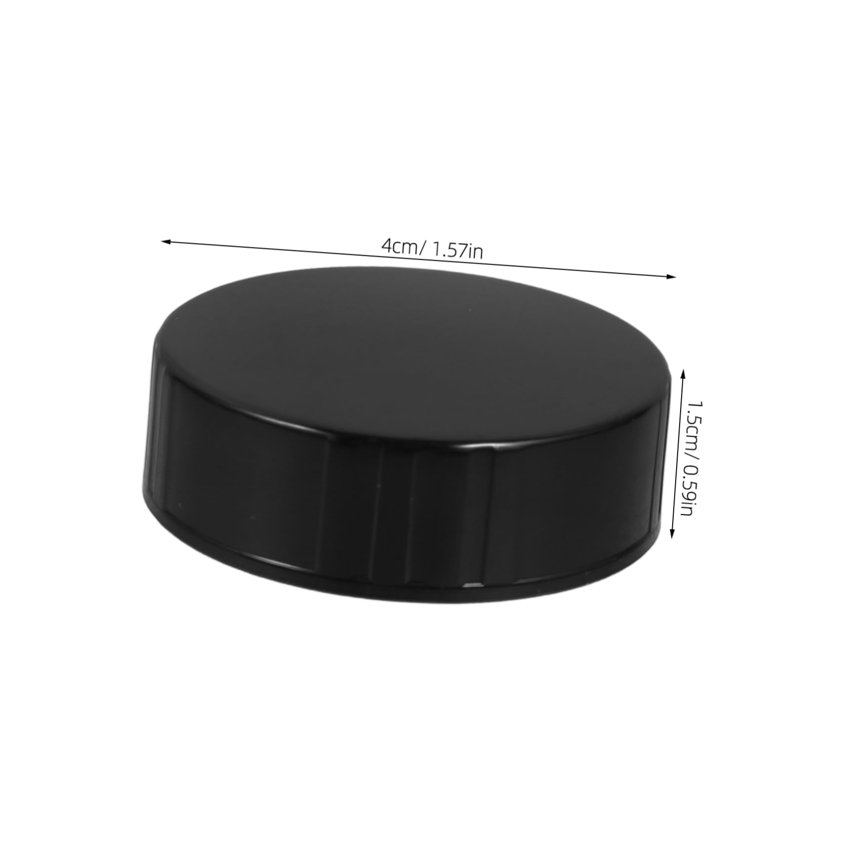 Alipis 38mm Poly Screw Cap Leakproof Bottle Lid Round Cap for Bottle Air-tight Seal