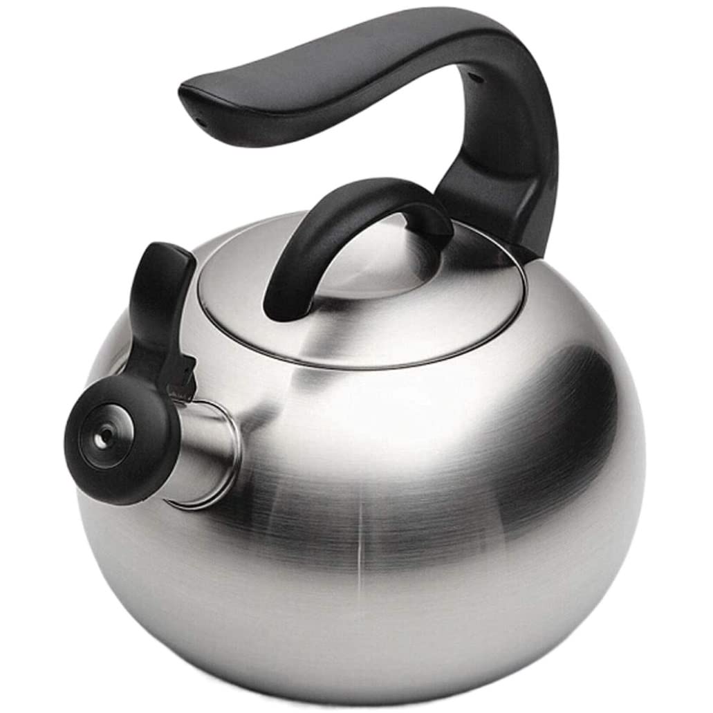 Tetera Hervidor De Agua Tetera Silbante De Acero Inoxidable 2.6L Estufa Silbante Superior Tetera Tetera Tetera Con Mango Ergonómico Teteras Para Te