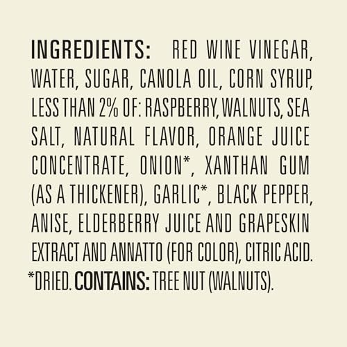 Image of Newman's Own Salad Dressing, Light Raspberry & Walnut, 16 oz