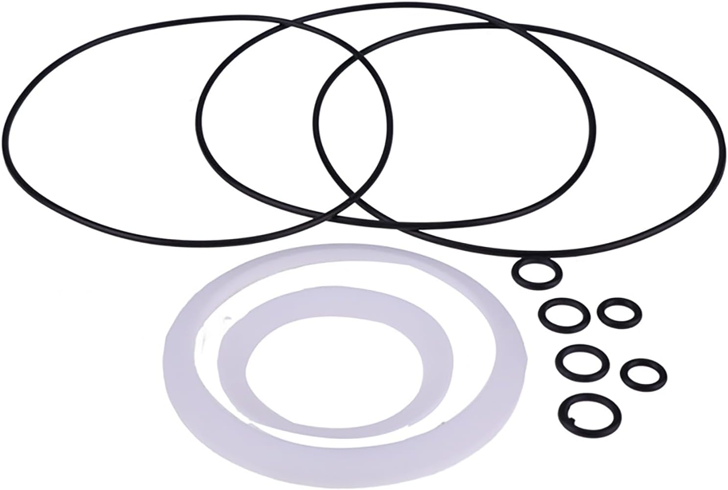 FridayParts Rear Seal Kit 61238-000 61238000 Compatible for Eaton Char-Lynn Hydraulic Motor 112 6000 Series Replacement