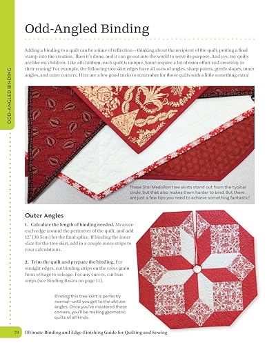 Image of Ultimate Binding and Edge-Finishing Guide for Quilting and Sewing: More Than 16 Different Techniques from Basic to Scalloped, Scrappy to Chenille (Landauer) Finish Your Projects Perfectly Every Time