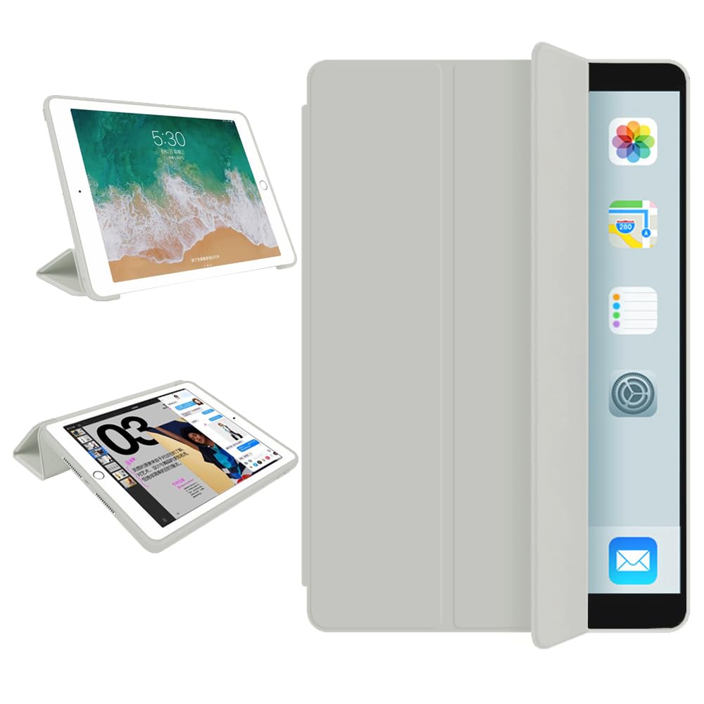 Smart Folio Case for iPad Pro 11 Inch 4th/3rd/2nd Generation (2022/2021/2020), Shockproof Soft Anti-Slip Rubber, Auto Sleep/Wake, Slim Trifold Stand